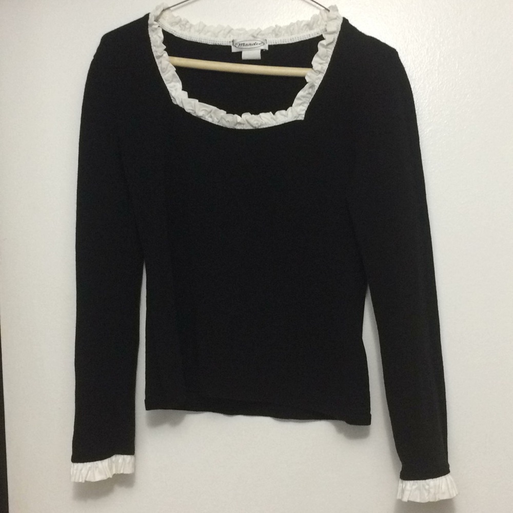 Mandee ruffled blouse